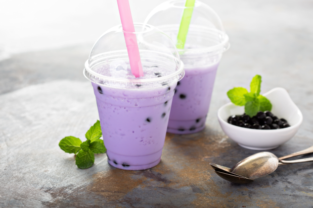 Bubble tea au taro  
