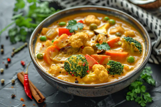 Curry végétarien