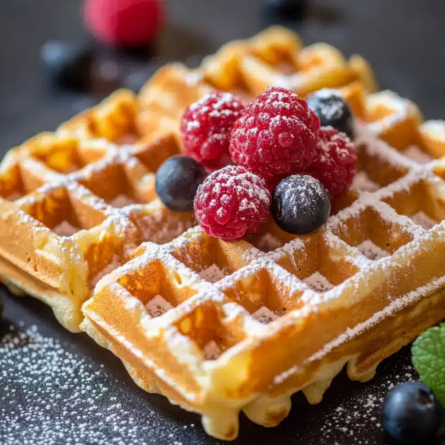 Gaufres maison