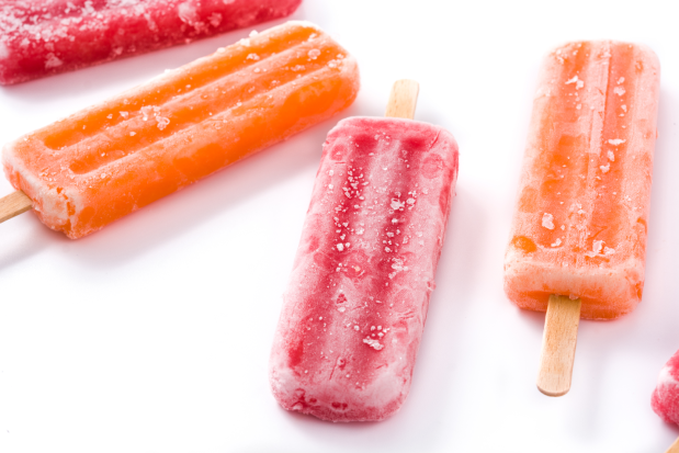 Glaces à l’eau