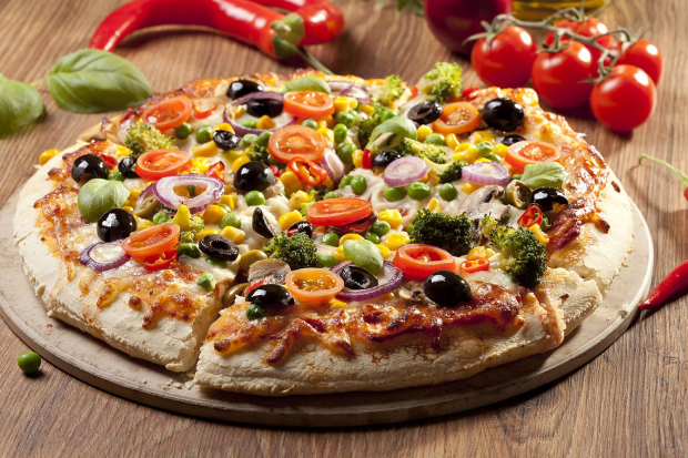 Pizza végétarienne 