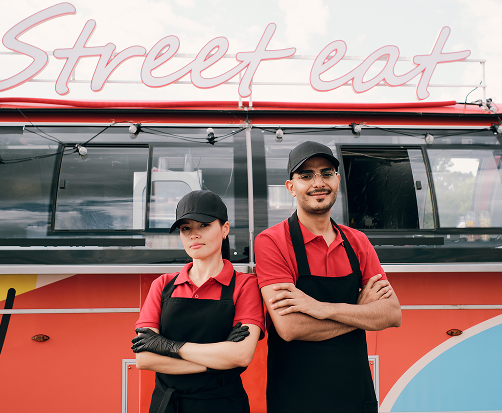 Food truck pour événements d'envergure